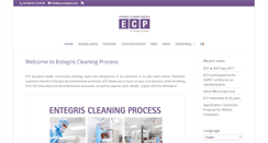 Desktop Screenshot of ecp-entegris.com